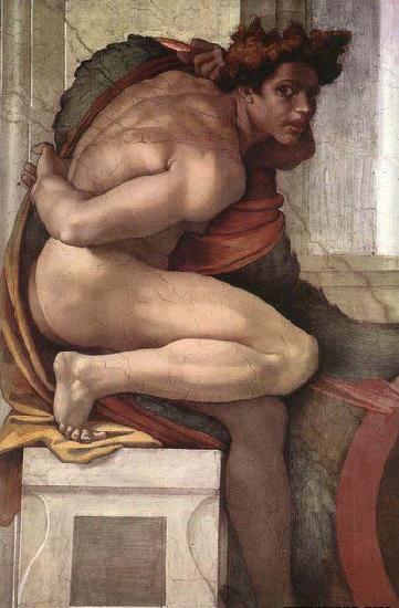 Michelangelo Buonarroti Ignudo China oil painting art